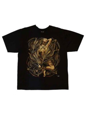 S06 Wild Black T-Shirt front view